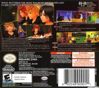 Kingdom Hearts 358/2 Days - Nintendo DS (Square Enix - 1) video game collectible [Barcode 5060121825642] - Main Image 2