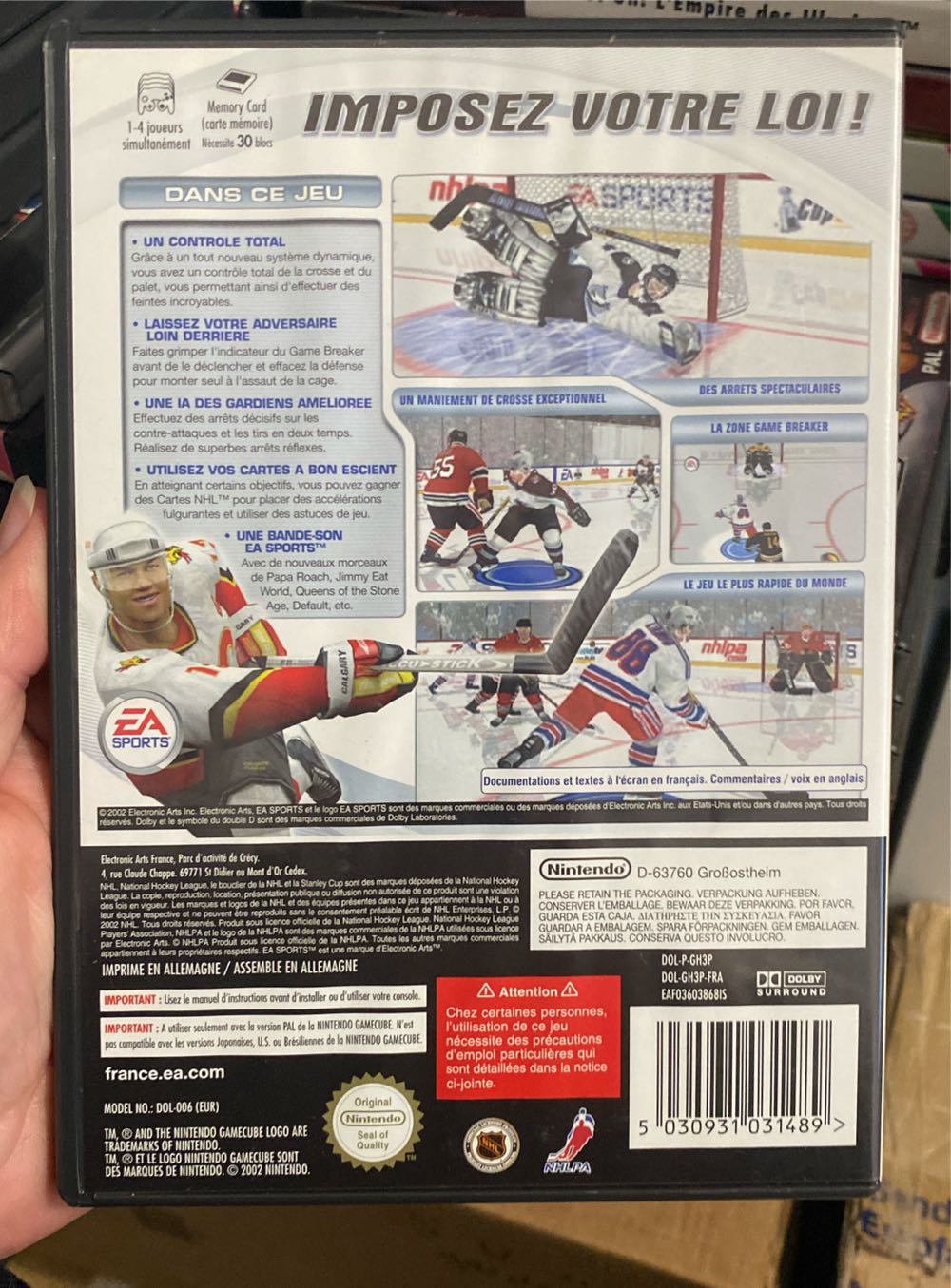NHL 2003 - Nintendo GameCube video game collectible [Barcode 5030931031489] - Main Image 2