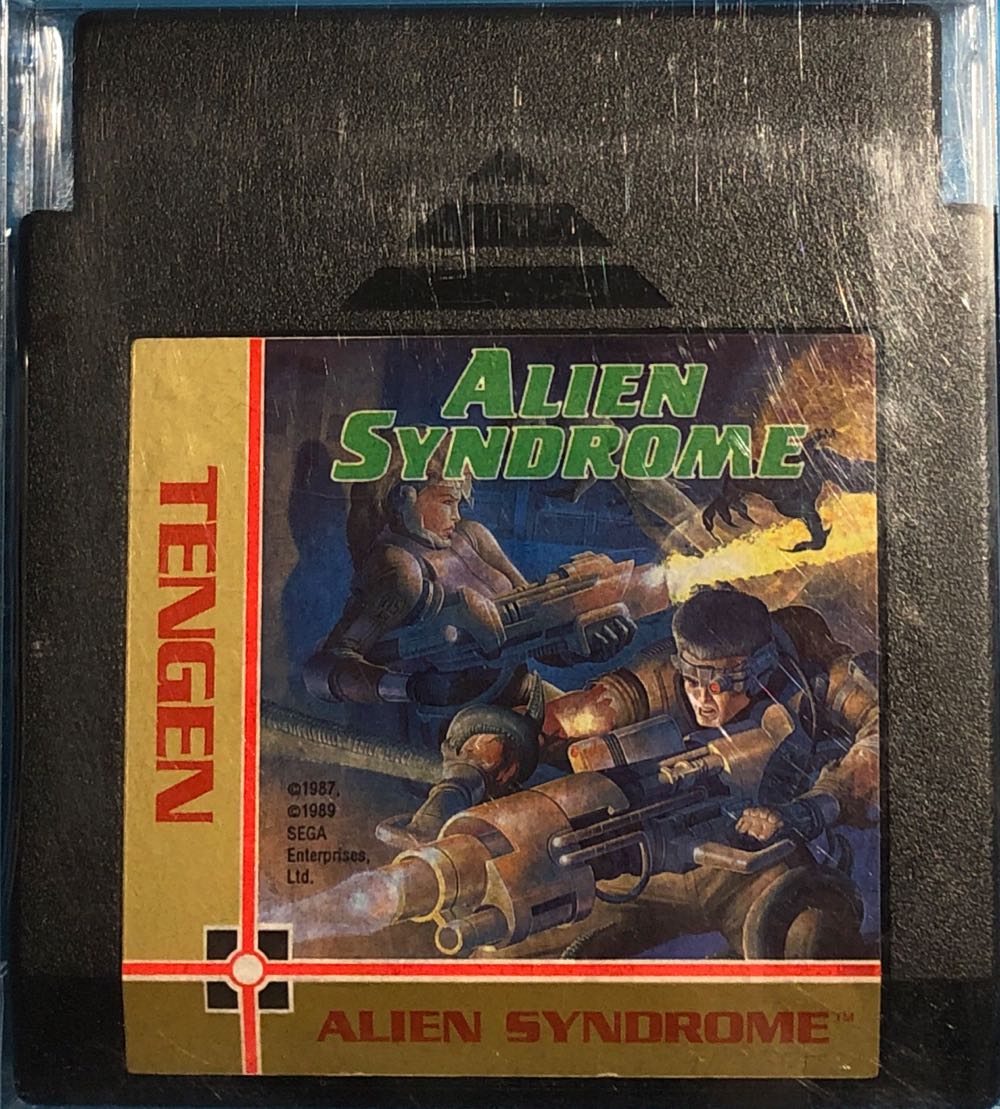 Alien Syndrome - Nintendo Famicom (Tengen - 1-2) video game collectible - Main Image 2