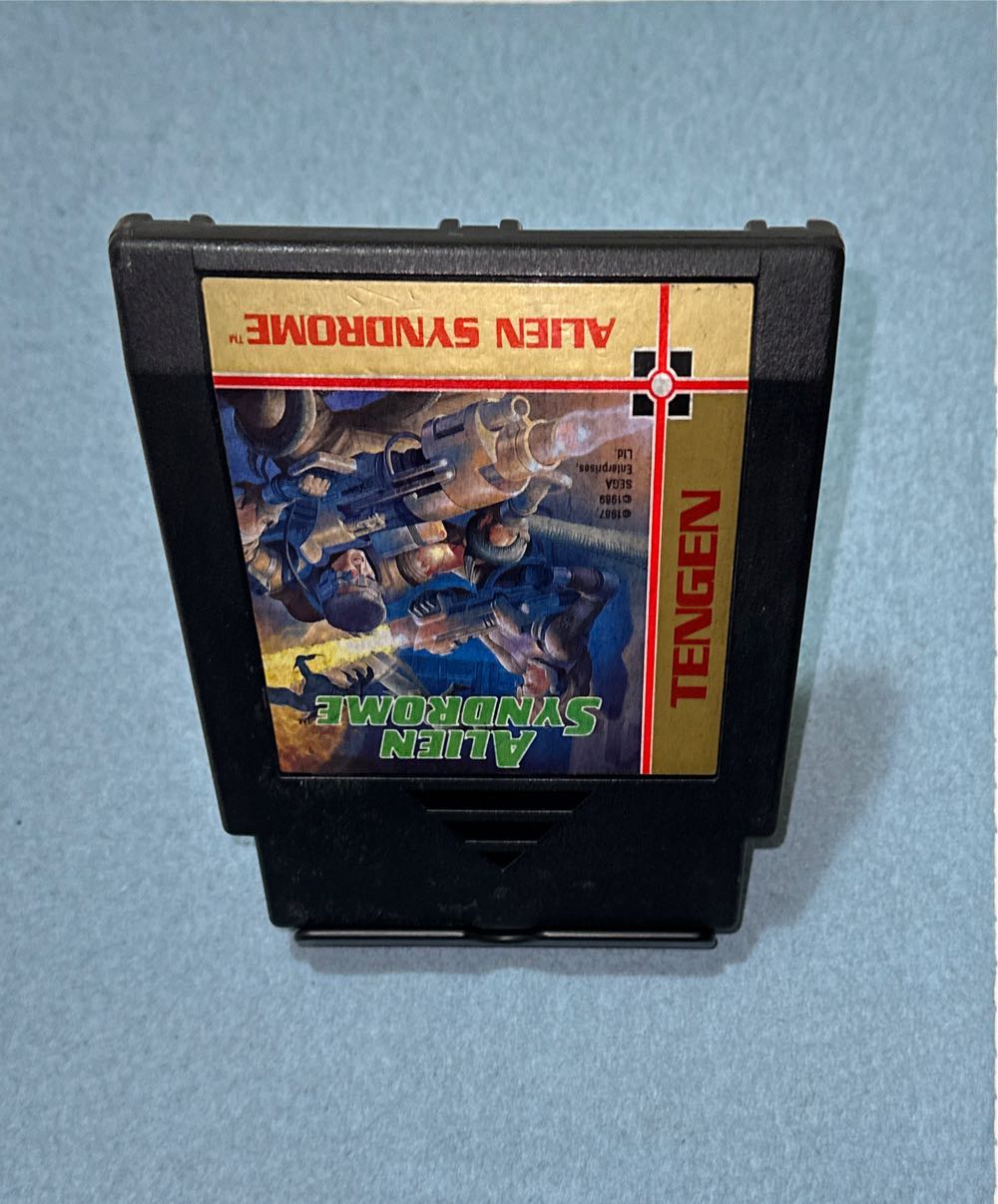 __Alien Syndrome - Nintendo Entertainment System (NES) (Tengen) video game collectible - Main Image 3