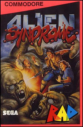 Alien Syndrome - Commodore 64 (Sega) video game collectible - Main Image 1