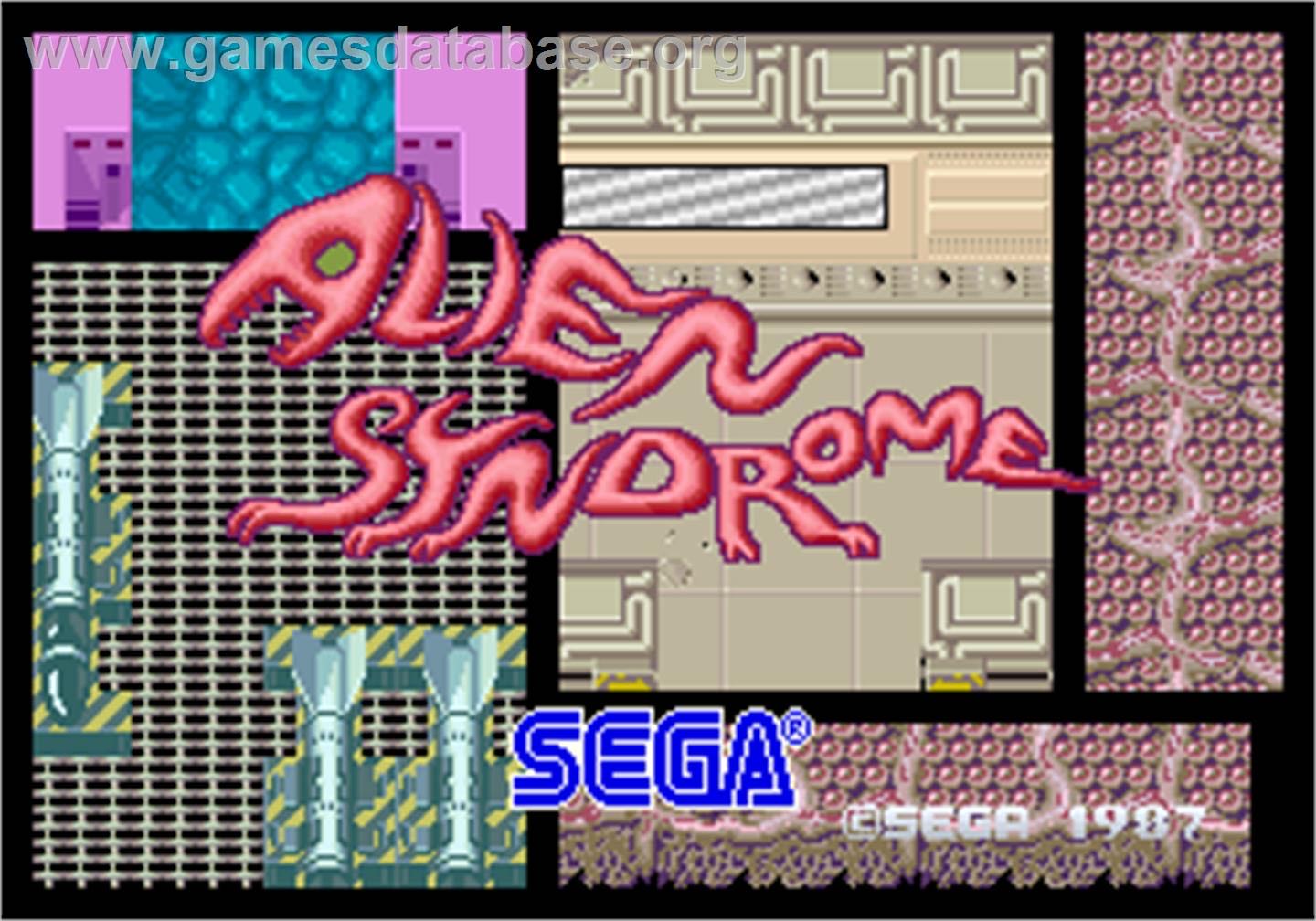 Alien Syndrome - Commodore 64 (Sega) video game collectible - Main Image 3