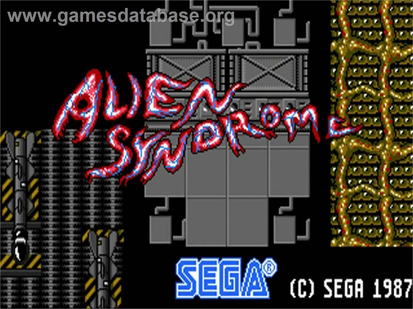 Alien Syndrome - Commodore 64 (Sega) video game collectible - Main Image 4