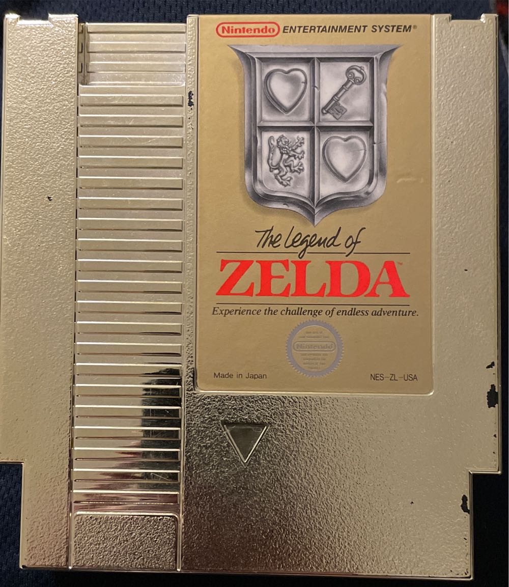 The Legend Of Zelda - Nintendo Entertainment System (NES) (Nintendo Co., Ltd.) video game collectible - Main Image 2