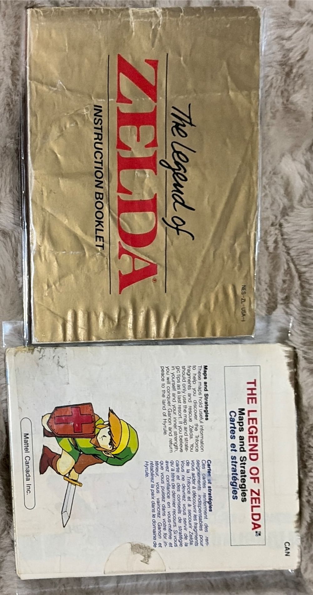 The Legend Of Zelda - Nintendo Entertainment System (NES) (Nintendo Co., Ltd.) video game collectible - Main Image 4