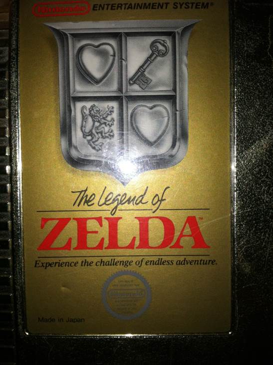 The Legend Of Zelda - Nintendo Entertainment System (NES) video game collectible - Main Image 1