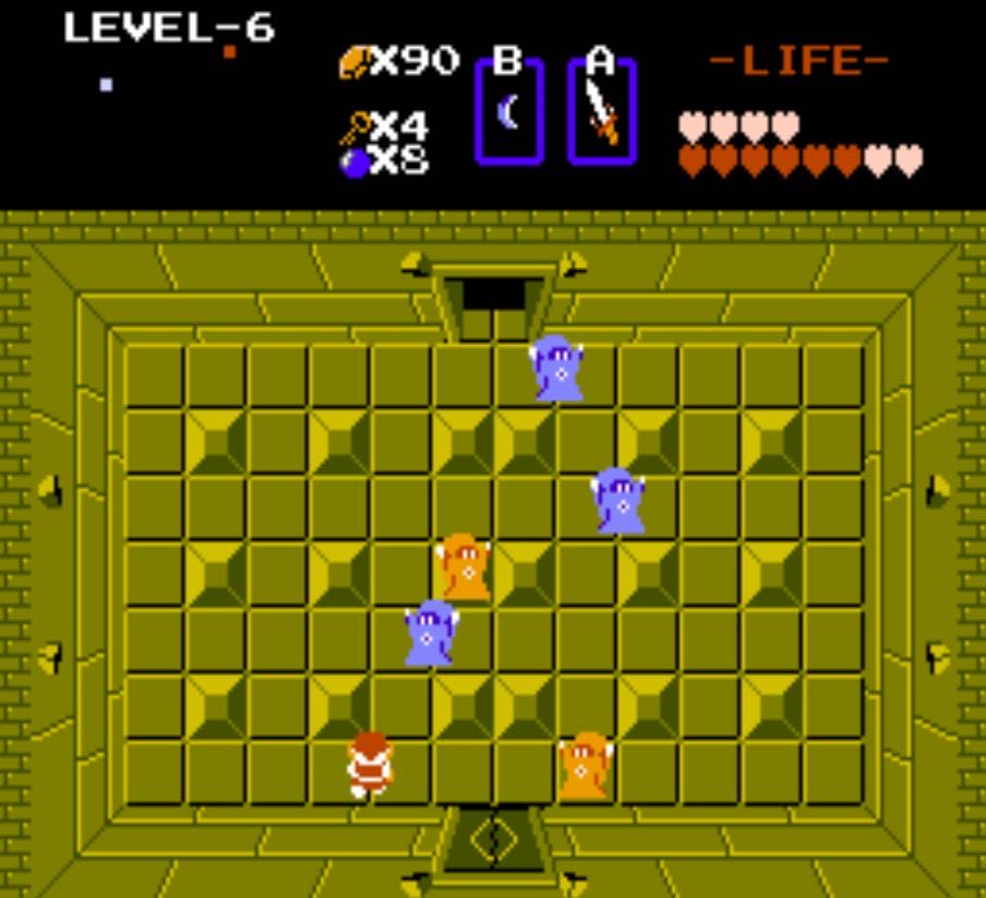 The Legend Of Zelda - Nintendo Entertainment System (NES) (Nintendo of America Inc. - 1) video game collectible - Main Image 3