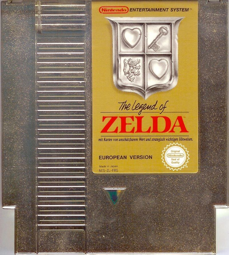The Legend Of Zelda - Nintendo Entertainment System (NES) (Nintendo of America Inc. - 1) video game collectible - Main Image 4