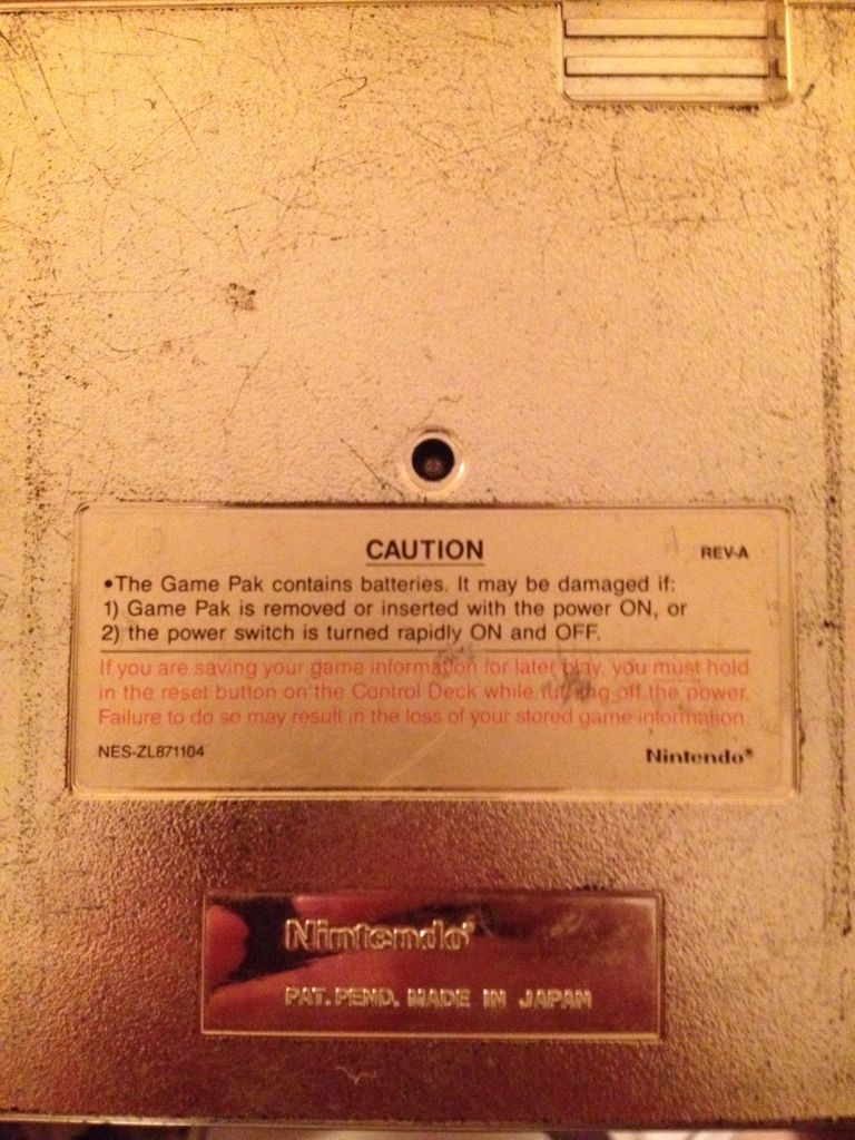 The Legend Of Zelda Gold - Nintendo Entertainment System (NES) (1) video game collectible - Main Image 2