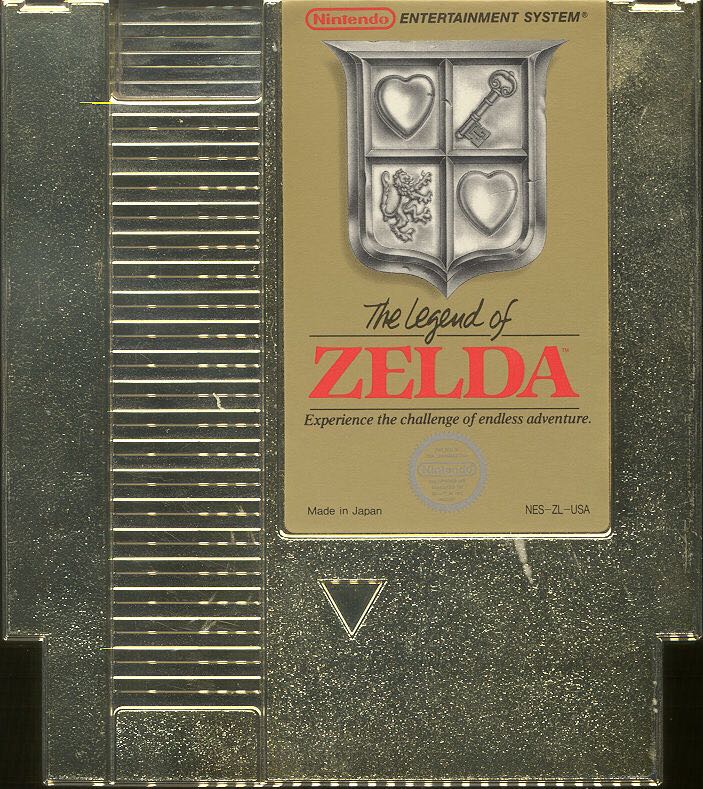 The Legend Of Zelda - Nintendo Entertainment System (NES) (1) video game collectible - Main Image 2