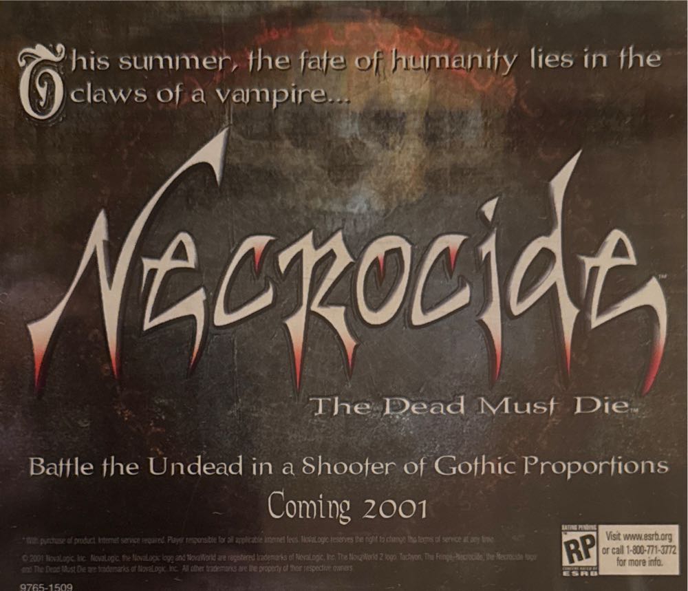 Tachyon The Fringe - PC (Novalogic - 1) video game collectible [Barcode 014633122701] - Main Image 2