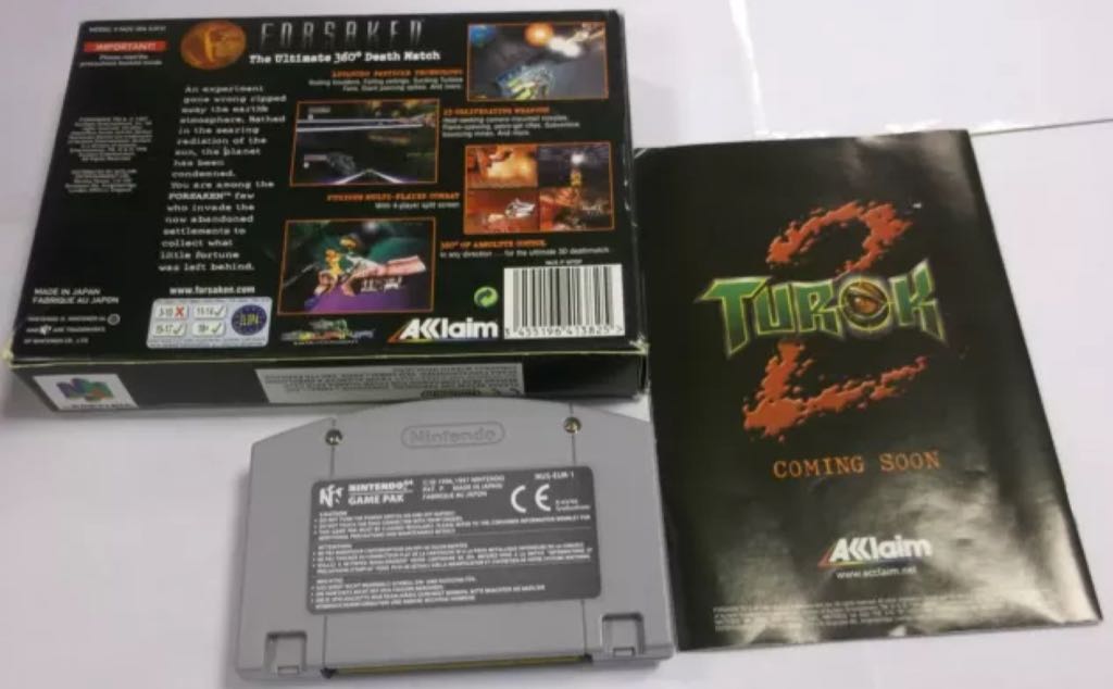 Forsaken - Nintendo 64 (N64) video game collectible - Main Image 2