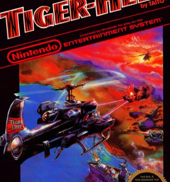 Tiger Heli - Nintendo Entertainment System (NES) video game collectible - Main Image 1