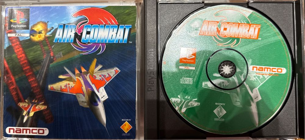 Air Combat - Sony PlayStation video game collectible [Barcode 711719610823] - Main Image 3