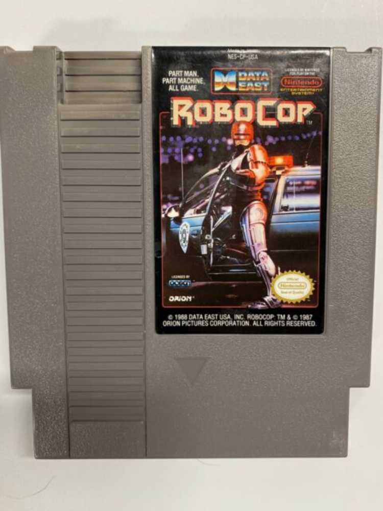 Robocop - Nintendo Entertainment System (NES) (Ocean Software - 1) video game collectible - Main Image 3