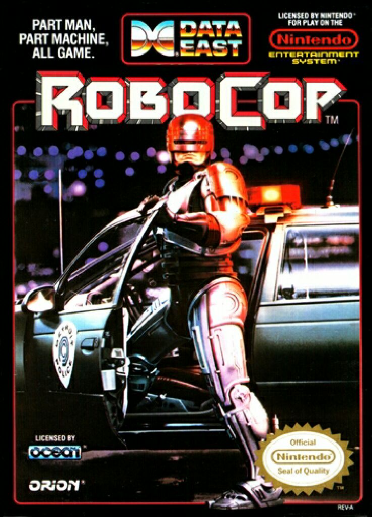 ROBOCOP - Nintendo Entertainment System (NES) video game collectible - Main Image 1