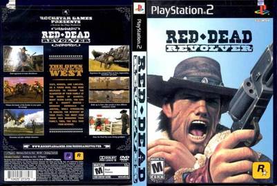 Red Dead Revolver - Sony PlayStation 2 (PS2) (Rockstar - 1) video game collectible [Barcode 5026555302449] - Main Image 2