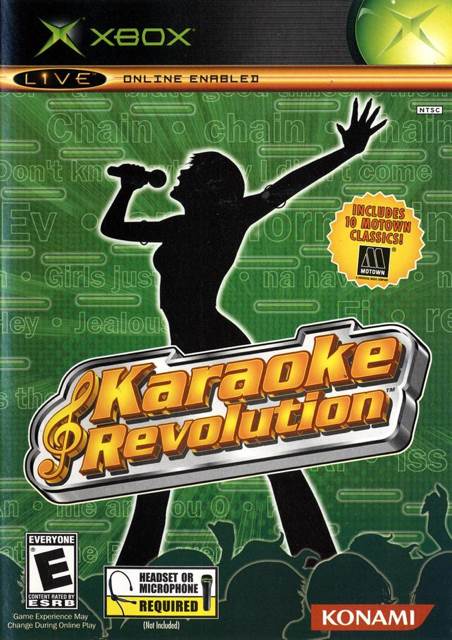 Karaoke Revolution - Microsoft Xbox video game collectible - Main Image 1