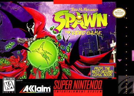 Spawn - Nintendo Super Nintendo Entertainment System (SNES) video game collectible - Main Image 1