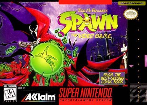 Spawn - Nintendo Super Nintendo Entertainment System (SNES) video game collectible - Main Image 1