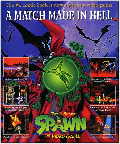 Spawn - Nintendo Super Nintendo Entertainment System (SNES) video game collectible - Main Image 2