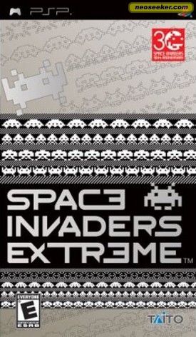 Space Invaders Extreme - Sony PlayStation Portable (PSP) video game collectible - Main Image 1
