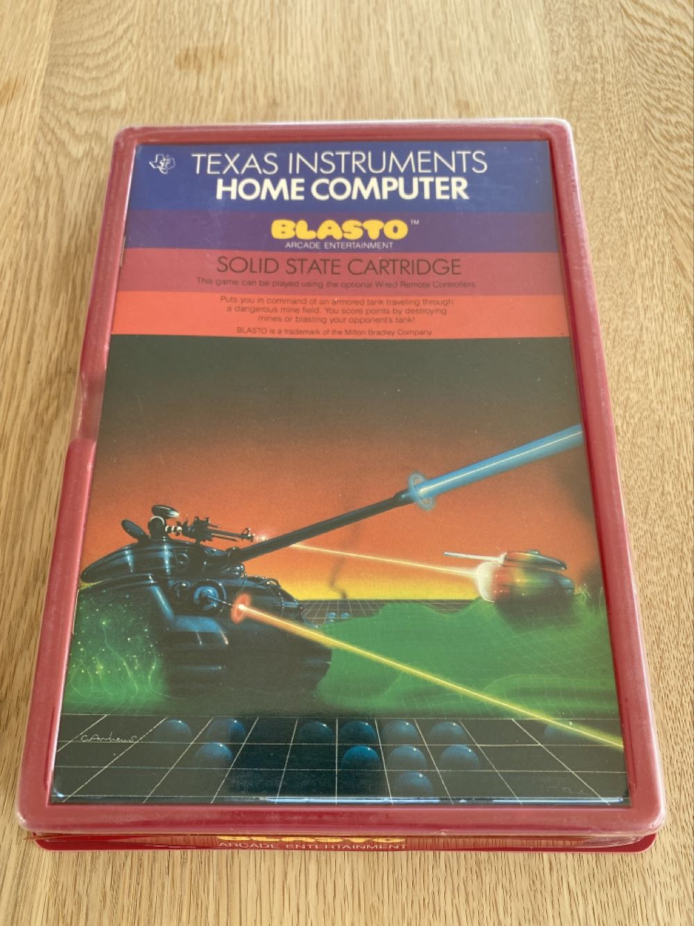 Blasto - Texas Instruments TI-99 (Texas Instruments) video game collectible - Main Image 3