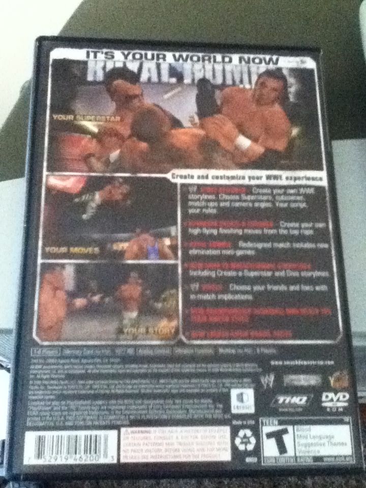 WWE Smackdown vs Raw 2010 - Sony PlayStation 2 (PS2) (THQ - 2) video game collectible - Main Image 2