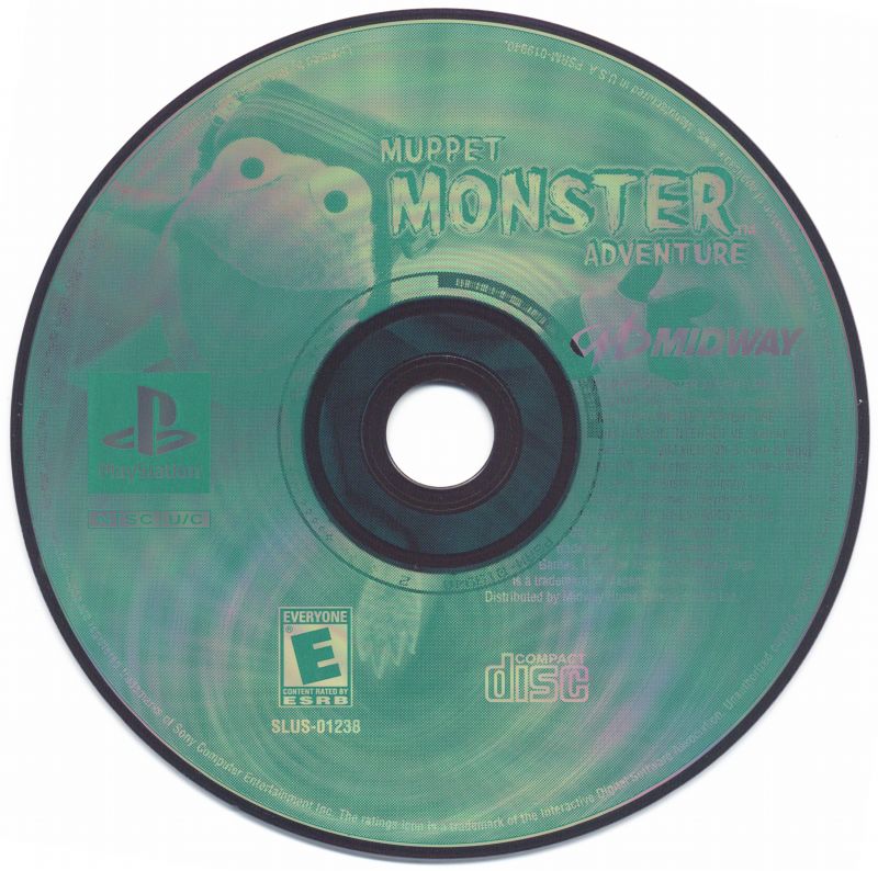 Muppet Monster Adventure - Sony PlayStation (Midway - 1) video game collectible [Barcode 031719268498] - Main Image 3
