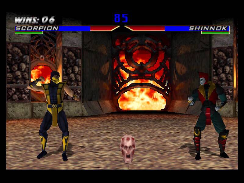Mortal Kombat 4 - Nintendo 64 (N64) (Nintendo - 2) video game collectible - Main Image 3