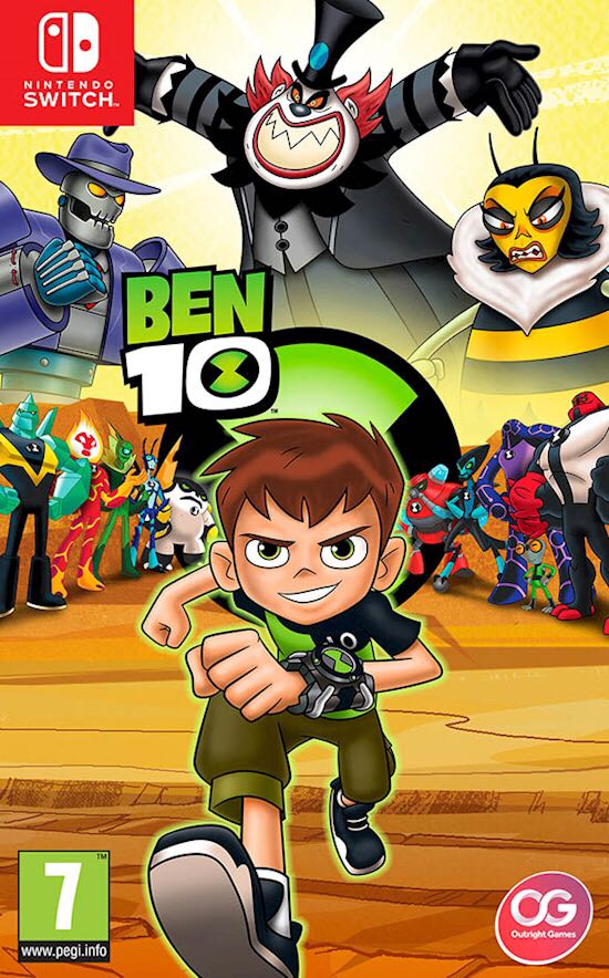 Ben 10 - Nintendo Switch (Outright Games - 1) video game collectible [Barcode 819338020013] - Main Image 2