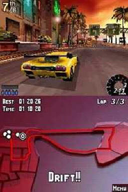 Asphalt: Urban GT - Nintendo DS (Ubisoft - 4) video game collectible [Barcode 008888162193] - Main Image 3