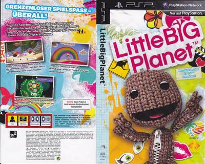 Little Big Planet - Sony PlayStation Portable (PSP) (Sony Computer Entertainment - 1) video game collectible [Barcode 711719198864] - Main Image 2