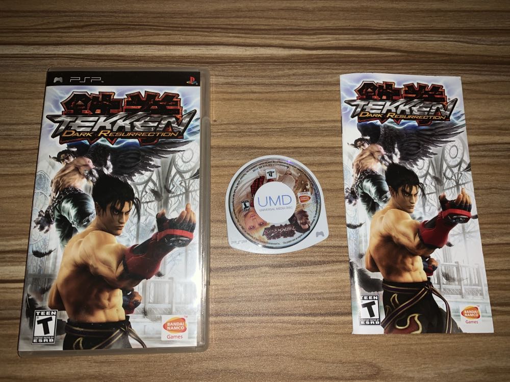 Tekken - Dark Resurrection - Sony PlayStation Portable (PSP) (Namco - 1-2) video game collectible [Barcode 722674150194] - Main Image 3