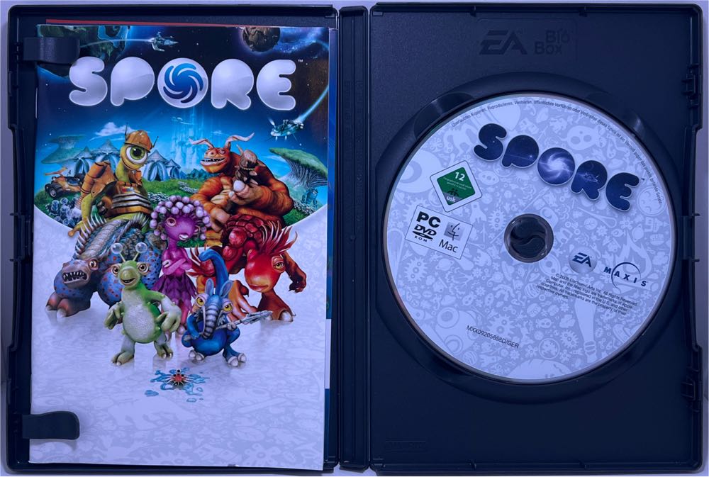 Spore - PC (Electronic Arts/EA Games - 1) video game collectible [Barcode 5030932057068] - Main Image 3
