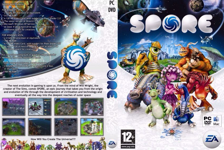 Spore - PC (The sims Studios) video game collectible - Main Image 2