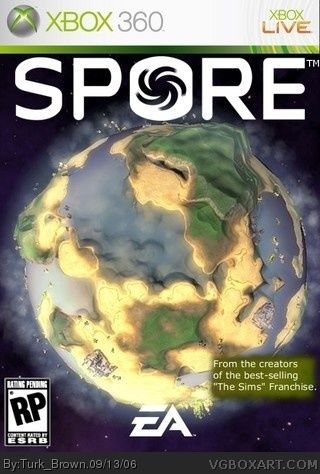Spore - Microsoft Xbox 360 (1) video game collectible - Main Image 1