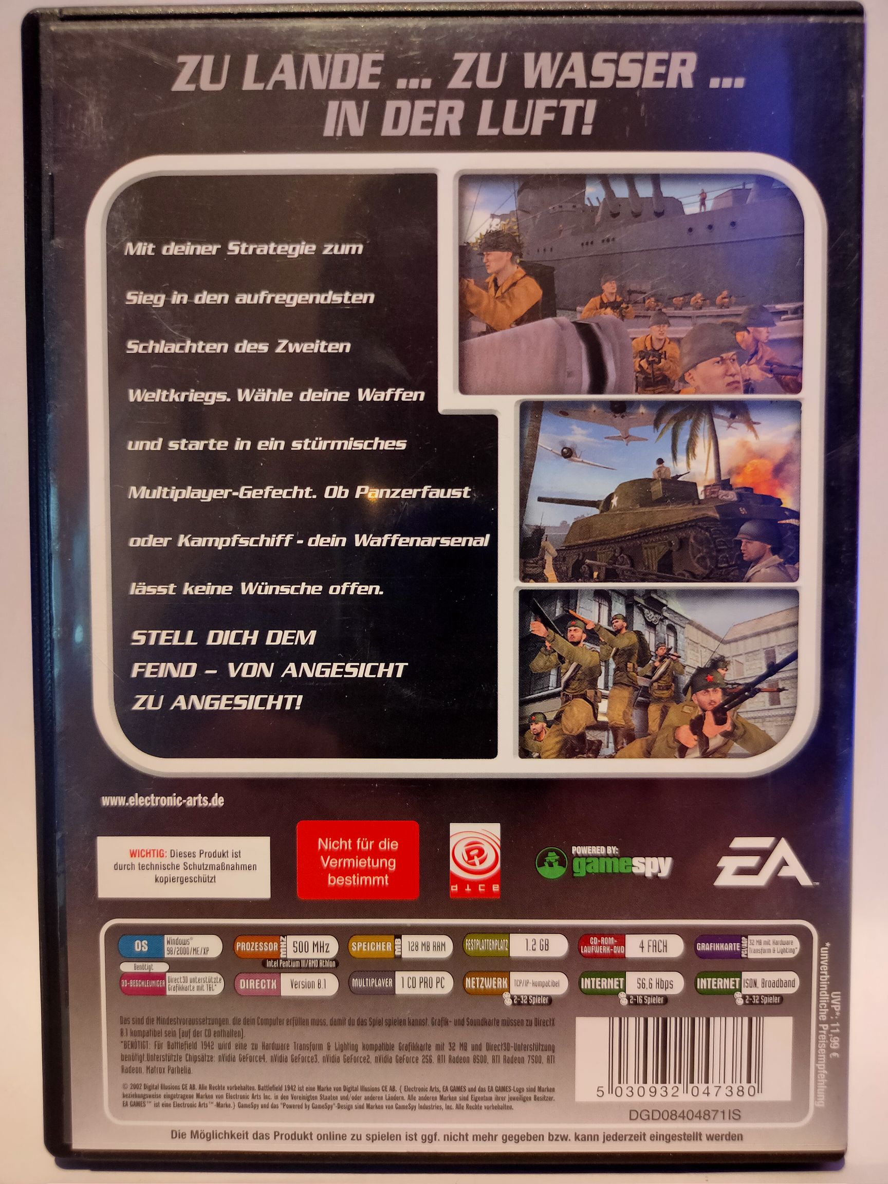 Battlefield 1942 - PC (EA) video game collectible [Barcode 5030932047380] - Main Image 2