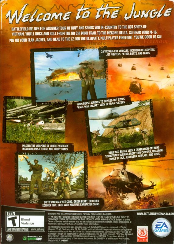 Battlefield Vietnam - PC video game collectible [Barcode 5030931037269] - Main Image 2