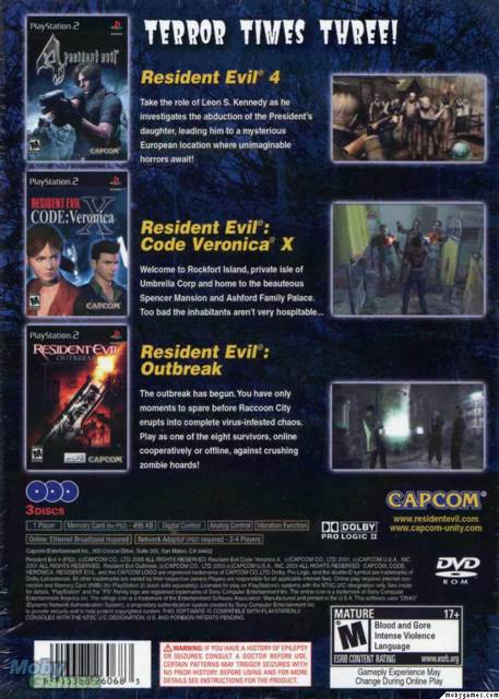 Resident Evil: The Essentials - Sony PlayStation 2 (PS2) (Capcom - 4) video game collectible [Barcode 013388260683] - Main Image 2
