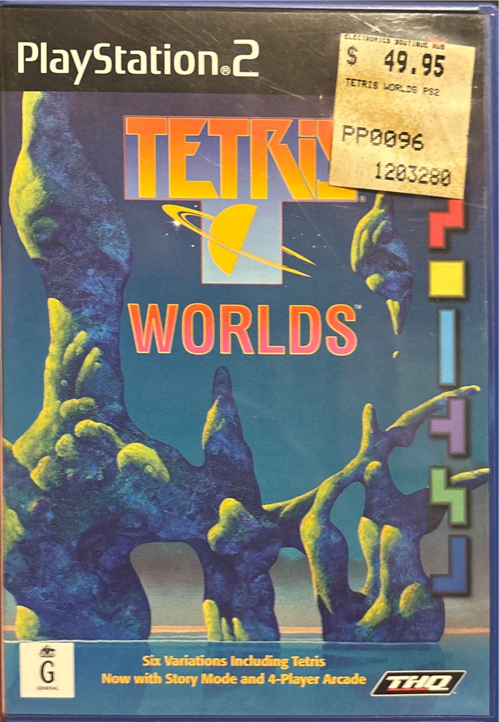 TETRIS WORLDS - Sony PlayStation 2 (PS2) video game collectible [Barcode 4005209035828] - Main Image 2