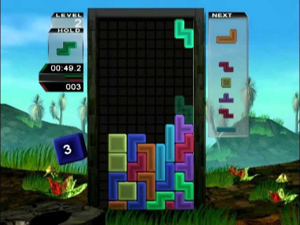 TETRIS WORLDS - Sony PlayStation 2 (PS2) video game collectible [Barcode 752919409688] - Main Image 2