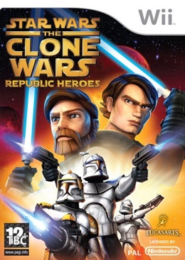 Star Wars: The Clone Wars Republic Heroes (x2) - Nintendo Wii (LucasArts - 999) video game collectible [Barcode 023272338640] - Main Image 1