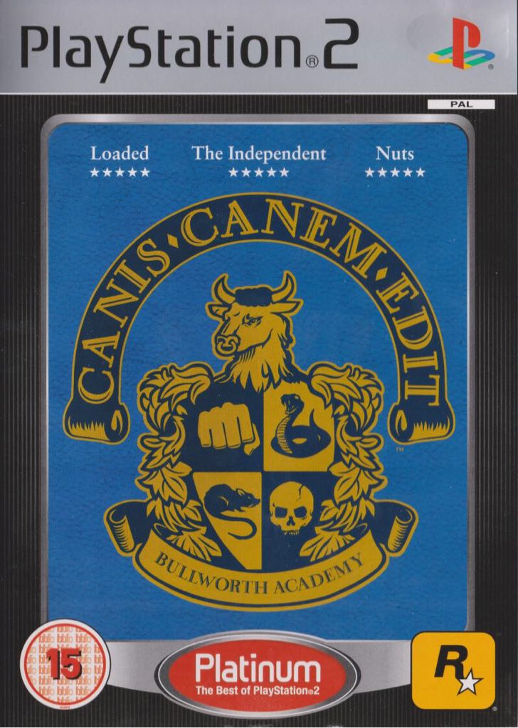 Canis Canem Edit - Sony PlayStation 2 (PS2) video game collectible [Barcode 5026555307130] - Main Image 1