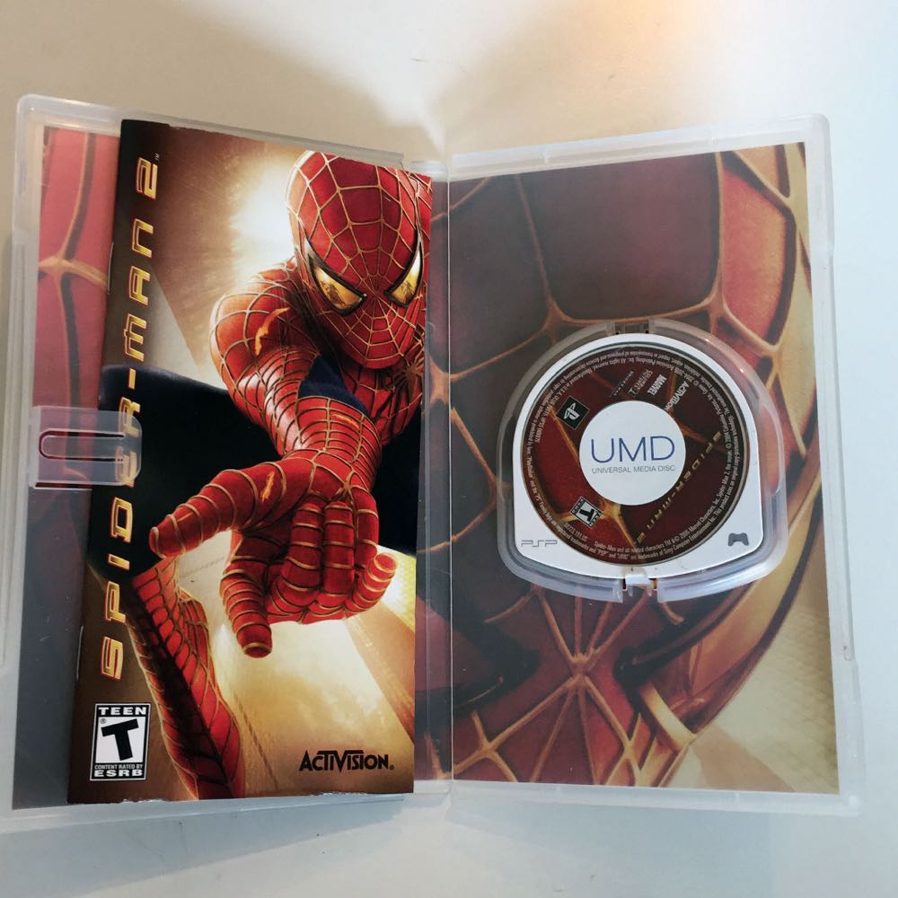 Spider Man 2 - Sony PlayStation Portable (PSP) (Activision) video game collectible - Main Image 2
