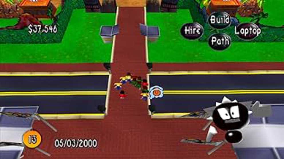 Theme Park World - Sony PlayStation (Eletronic Arts - 1) video game collectible [Barcode 5030932022233] - Main Image 3