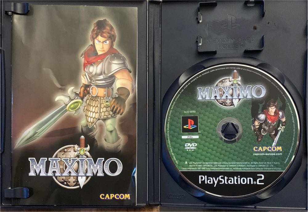 Maximo - Sony PlayStation 2 (PS2) (Capcom - 1) video game collectible [Barcode 5055060920244] - Main Image 3