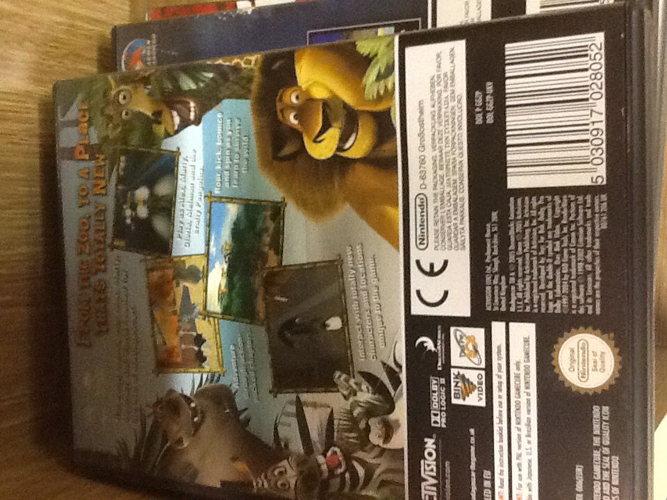 Madagascar - Nintendo GameCube video game collectible [Barcode 5030917028052] - Main Image 2