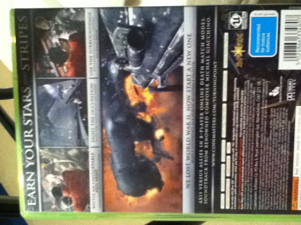 Turning Piont Fall Of Liberty - Microsoft Xbox 360 (Unreal Technology - 1) video game collectible - Main Image 2