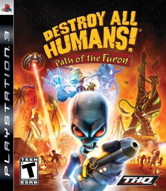 Destroy All Humans - Path Of The Furon - Sony PlayStation 3 (PS3) video game collectible - Main Image 1